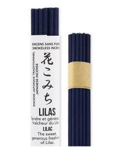 Lilas - Encens japonais (rouleau court), 35 bâtonnets